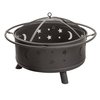 Pure Garden 5-Pc Round Fire Pit Set with Cutouts 50-106